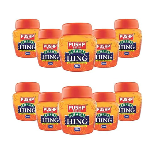 Pushp Brand Asafoetida Hing Jar